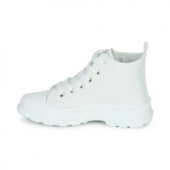 Chaussures Fille Baskets montantes Citrouille et Compagnie MODETTE Blanc -Baskets mode Soldes 21484740 500 D