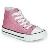Chaussures Fille Baskets montantes Citrouille et Compagnie OUTIL Pink