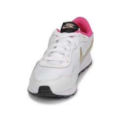 Chaussures Enfant Baskets basses Nike NIKE MD VALIANT Blanc / Rose -Baskets mode Soldes 21544355 500 C