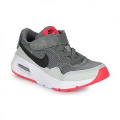 Chaussures Enfant Baskets basses Nike NIKE AIR MAX SC Gris / Noir / Rouge