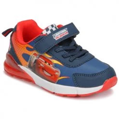 Chaussures Fille Baskets basses Disney CARS Bleu / Rouge