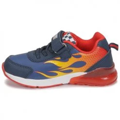 Chaussures Fille Baskets basses Disney CARS Bleu / Rouge -Baskets mode Soldes 21600636 500 D