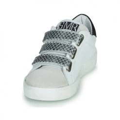 Chaussures Fille Baskets basses Semerdjian VIP Blanc / Argenté -Baskets mode Soldes 21644962 500 C
