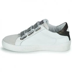 Chaussures Fille Baskets basses Semerdjian VIP Blanc / Argenté -Baskets mode Soldes 21644962 500 D