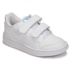 Chaussures Fille Baskets basses adidas Originals NY 90 CF I Blanc / Rosé
