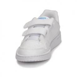 Chaussures Fille Baskets basses adidas Originals NY 90 CF I Blanc / Rosé -Baskets mode Soldes 21645166 500 C