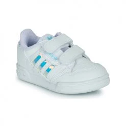 Chaussures Fille Baskets basses adidas Originals CONTINENTAL 80 STRI CF I Blanc