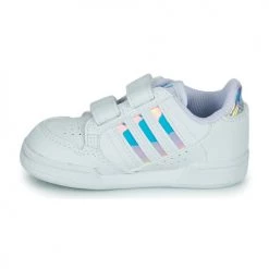 Chaussures Fille Baskets basses adidas Originals CONTINENTAL 80 STRI CF I Blanc -Baskets mode Soldes 21645168 500 D