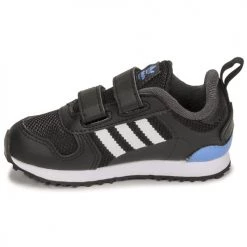 Chaussures Garçon Baskets basses adidas Originals ZX 700 HD CF I Noir / Blanc / Bleu -Baskets mode Soldes 21645170 500 D