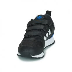 Chaussures Garçon Baskets basses adidas Originals ZX 700 HD CF C Noir / Blanc / Bleu -Baskets mode Soldes 21645171 500 C