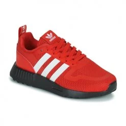 Chaussures Garçon Baskets basses adidas Originals MULTIX C Rouge / Blanc