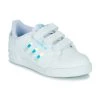 Chaussures Fille Baskets basses adidas Originals CONTINENTAL 80 STRI Blanc / Iridescent