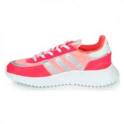 Chaussures Fille Baskets basses adidas Originals RETROPY F2 C Rose / Argent -Baskets mode Soldes 21645185 500 D