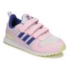 Chaussures Fille Baskets basses adidas Originals ZX 700 HD CF C Rose / Bleu