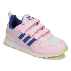 Chaussures Fille Baskets basses adidas Originals ZX 700 HD CF C Rose / Bleu