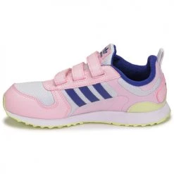 Chaussures Fille Baskets basses adidas Originals ZX 700 HD CF C Rose / Bleu -Baskets mode Soldes 21645188 500 D
