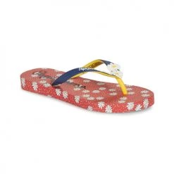Chaussures Fille Baskets basses Pepe jeans DORSET FLOWERS Rouge / Marine