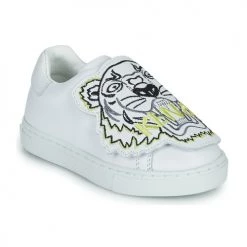 Chaussures Enfant Baskets basses Kenzo K59039 Blanc