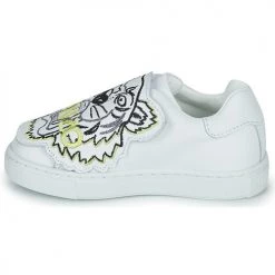 Chaussures Enfant Baskets basses Kenzo K59039 Blanc -Baskets mode Soldes 21774729 500 D