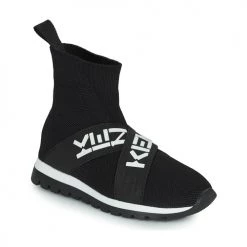 Chaussures Enfant Baskets montantes Kenzo K59034 Noir
