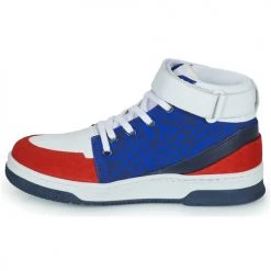 Chaussures Garçon Baskets montantes Kenzo K29074 Bleu / Blanc / Rouge -Baskets mode Soldes 21774737 500 D