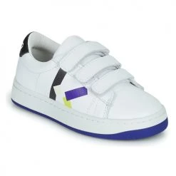 Chaussures Garçon Baskets basses Kenzo K29079 BLANC