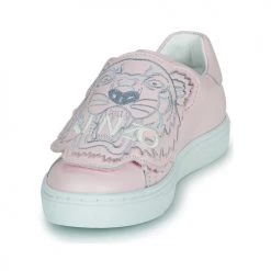 Chaussures Fille Baskets basses Kenzo K59039 Rose -Baskets mode Soldes 21774740 500 C