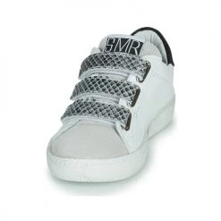 Chaussures Fille Baskets basses Semerdjian VIP Blanc / Argenté -Baskets mode Soldes 21821997 500 C