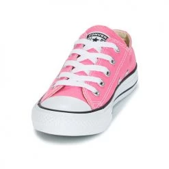 Chaussures Fille Baskets basses Converse CHUCK TAYLOR ALL STAR CORE OX Rose -Baskets mode Soldes 221140 500 C