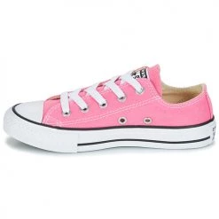 Chaussures Fille Baskets basses Converse CHUCK TAYLOR ALL STAR CORE OX Rose -Baskets mode Soldes 221140 500 D