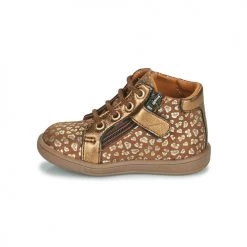 Chaussures Fille Baskets montantes GBB FAMIA Marron -Baskets mode Soldes 22154299 500 D