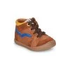 Chaussures Garçon Baskets montantes GBB ASTORY Marron
