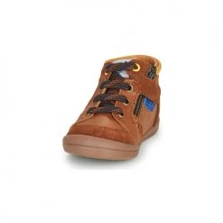 Chaussures Garçon Baskets montantes GBB ASTORY Marron -Baskets mode Soldes 22154318 500 C