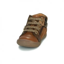 Chaussures Fille Baskets montantes GBB INNARIA Marron -Baskets mode Soldes 22154339 500 C