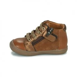 Chaussures Fille Baskets montantes GBB INNARIA Marron -Baskets mode Soldes 22154339 500 D