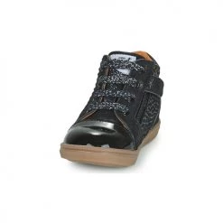 Chaussures Fille Baskets montantes GBB NUZZIA Noir -Baskets mode Soldes 22154355 500 C