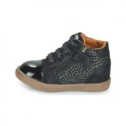 Chaussures Fille Baskets montantes GBB NUZZIA Noir -Baskets mode Soldes 22154355 500 D