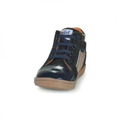 Chaussures Fille Baskets montantes GBB NUZZIA Marine -Baskets mode Soldes 22154357 500 C