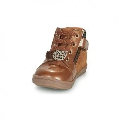 Chaussures Fille Baskets montantes GBB CHOUBY Marron -Baskets mode Soldes 22154365 500 C