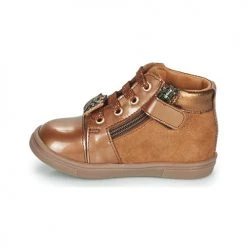 Chaussures Fille Baskets montantes GBB CHOUBY Marron -Baskets mode Soldes 22154365 500 D