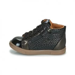 Chaussures Fille Baskets montantes GBB VALA Noir -Baskets mode Soldes 22154377 500 D