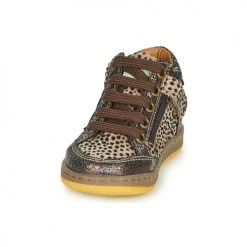 Chaussures Fille Baskets montantes GBB VICKY Beige -Baskets mode Soldes 22154416 500 C