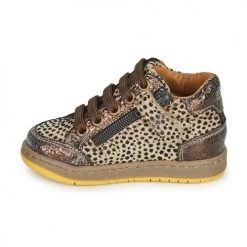 Chaussures Fille Baskets montantes GBB VICKY Beige -Baskets mode Soldes 22154416 500 D