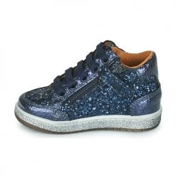 Chaussures Fille Baskets montantes GBB VICKY Marine -Baskets mode Soldes 22154418 500 D
