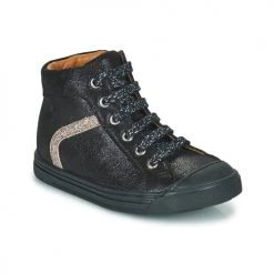 Chaussures Fille Baskets montantes GBB VIVENA Noir