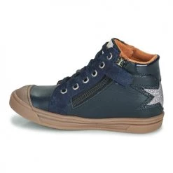 Chaussures Fille Baskets montantes GBB ISOBEL Marine -Baskets mode Soldes 22154601 500 D