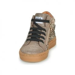 Chaussures Fille Baskets montantes GBB JAYNE Marron -Baskets mode Soldes 22154613 500 C