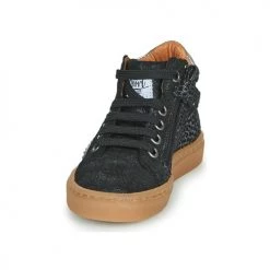 Chaussures Fille Baskets montantes GBB JAYNE Noir -Baskets mode Soldes 22154619 500 C