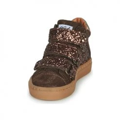 Chaussures Fille Baskets montantes GBB DORIMELI Marron -Baskets mode Soldes 22154622 500 C