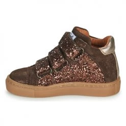Chaussures Fille Baskets montantes GBB DORIMELI Marron -Baskets mode Soldes 22154622 500 D
